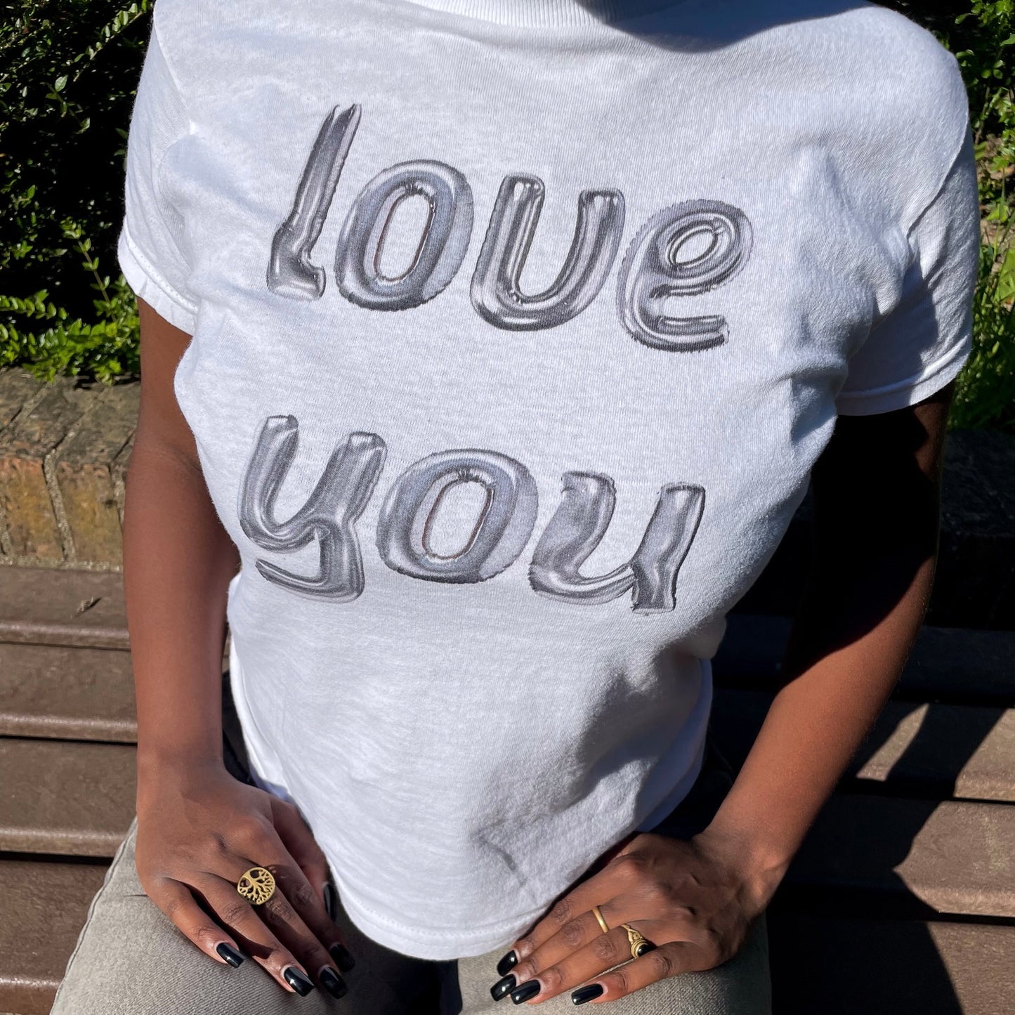 "Love you" Baby Tee