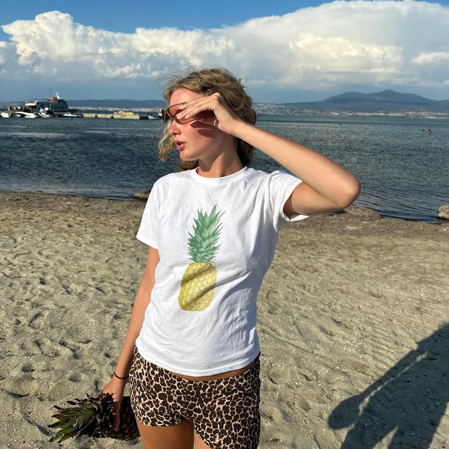 "Pineapple" Baby Tee